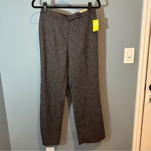 Focus 2000 Classic Fit Black/White Work Career Pants